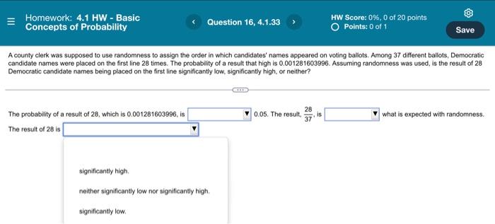 Homework 4 1 Hw Basic Concepts Of Probability Question 1 4 1 1 Part 1 Of 2 What Is The Value Of P A P A Round 16
