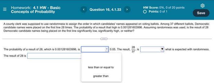 Homework 4 1 Hw Basic Concepts Of Probability Question 1 4 1 1 Part 1 Of 2 What Is The Value Of P A P A Round 17