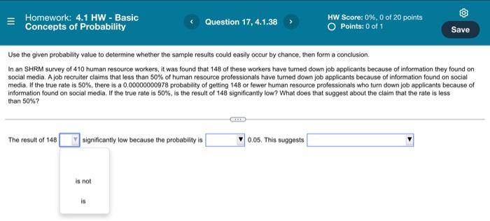 Homework 4 1 Hw Basic Concepts Of Probability Question 1 4 1 1 Part 1 Of 2 What Is The Value Of P A P A Round 19