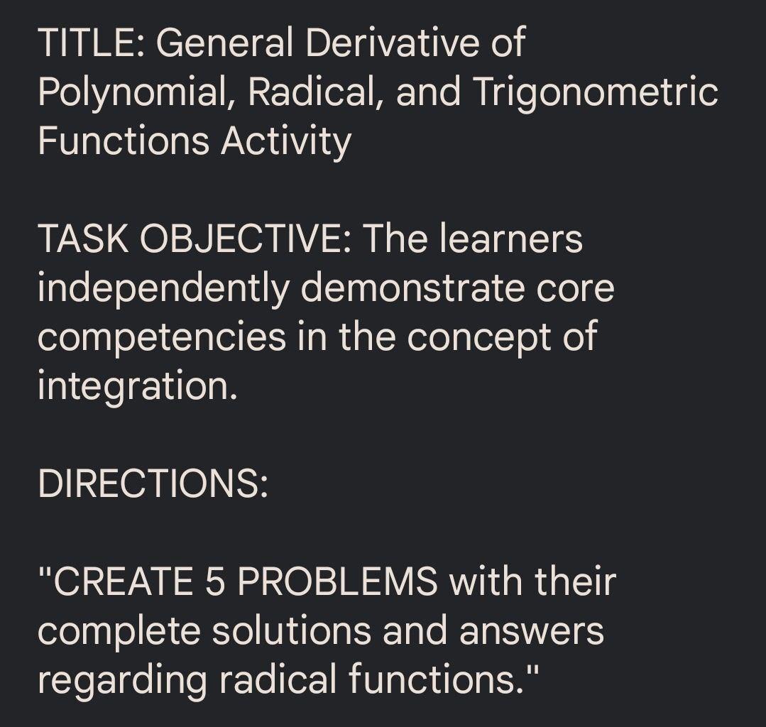 Please Create Problems As Simple As Possible No Complicated Complex Problems Please Thank You 1