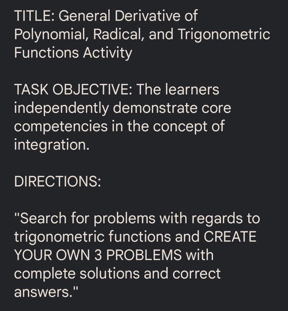 Please Create Problems As Simple As Possible No Complicated Complex Problems Please Thank You 1