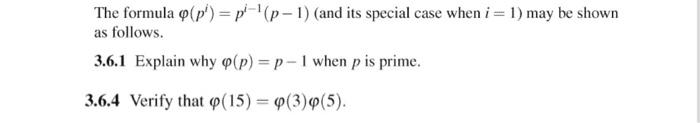 The Formula P Pi P 1 And Its Special Case When I 1 May Be Shown As Follows 3 6 1 Explain Why Op P P 1 Wh 1