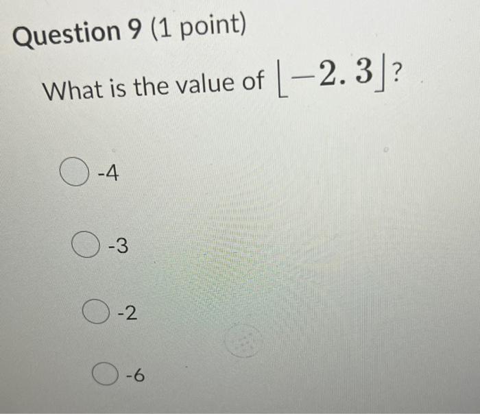 Question 8 1 Point Select All Of The Functions From The Set Of Integers To The Set Of Integers That Are Onto 4 F X 3