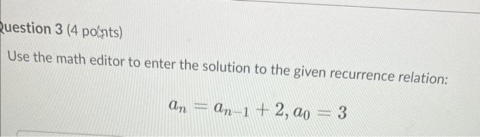 Question 8 1 Point Select All Of The Functions From The Set Of Integers To The Set Of Integers That Are Onto 4 F X 8