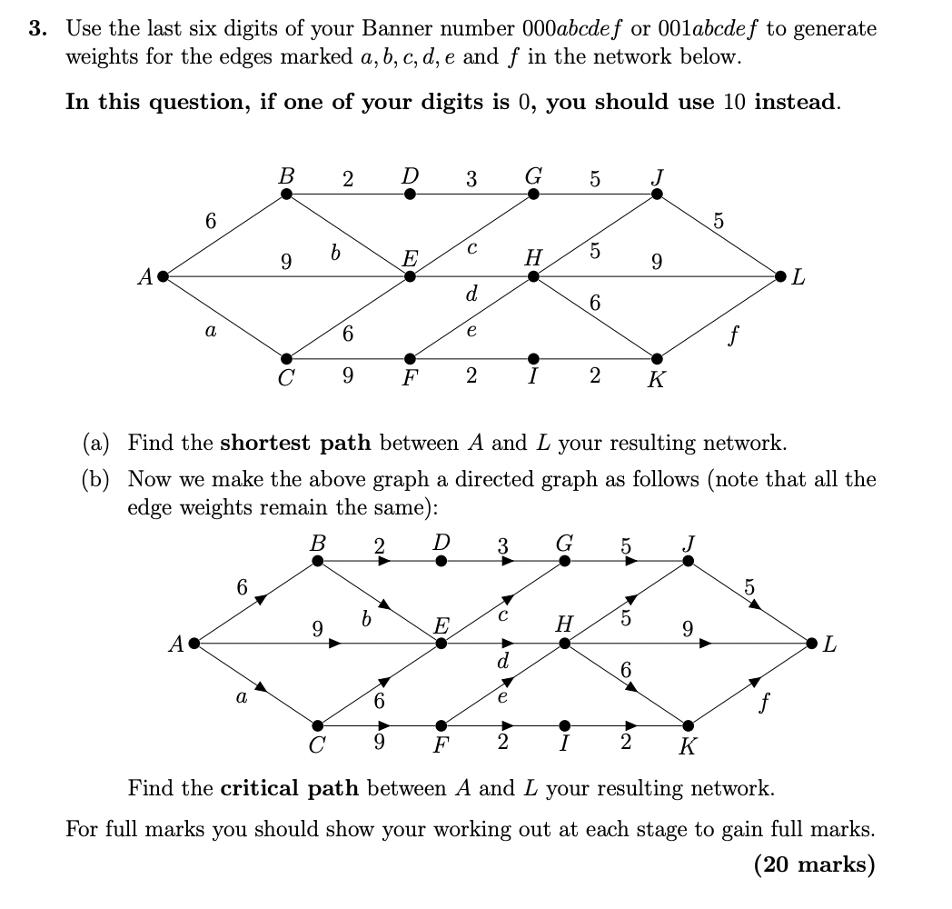 A 10 B 6 C 9 D 3 E 10 F 8 Use The Example Below To Answer Question 3 1