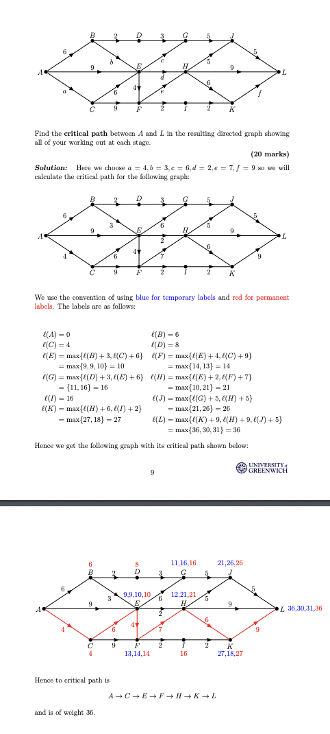 A 10 B 6 C 9 D 3 E 10 F 8 Use The Example Below To Answer Question 3 2