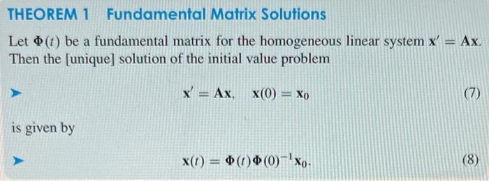 X T 4 0 0 8 3 4 10 5 2 14 1 0 0 0 X T Xo 11 6 1 67 Points Use Theorem 1 On Page 350 To Solve The Above Syst 2