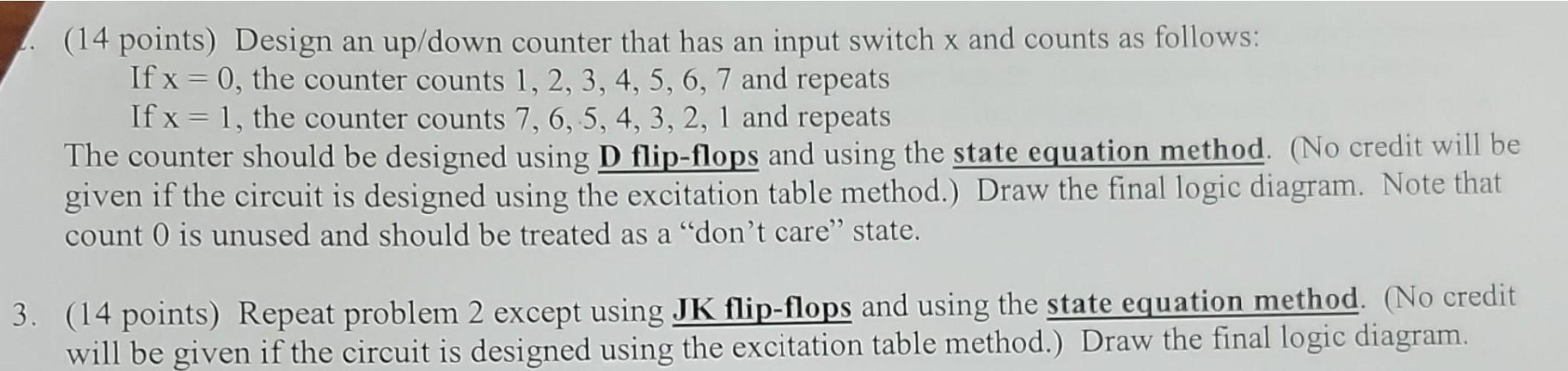 Please Solve For 3 Using State Equation Method Do Not Copy And Paste A Previous From A Different Answer 1