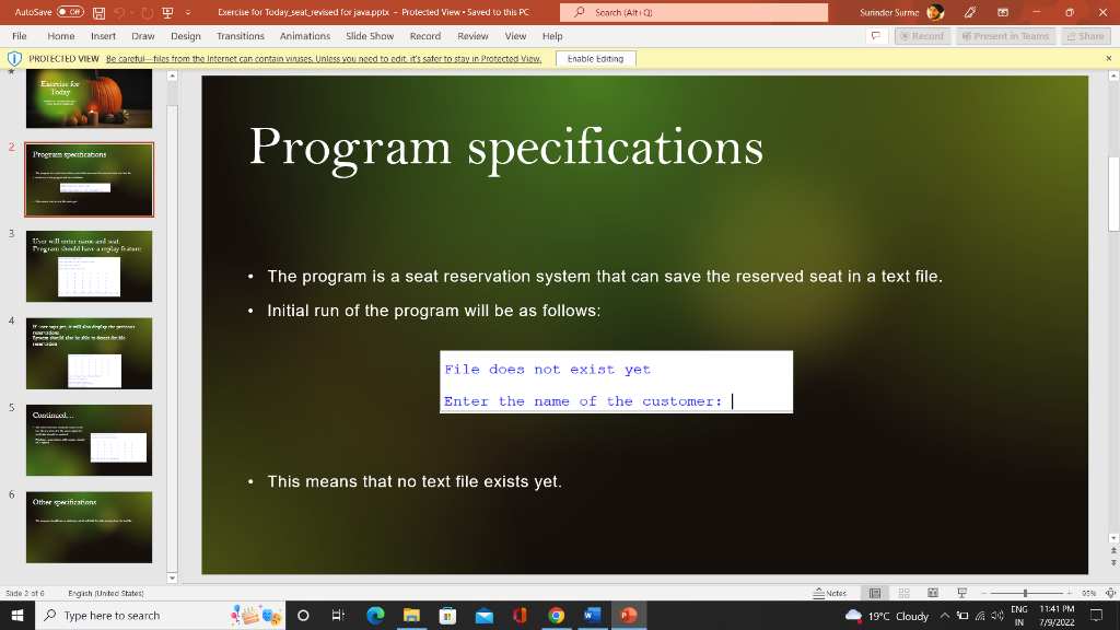 Program In Java 1
