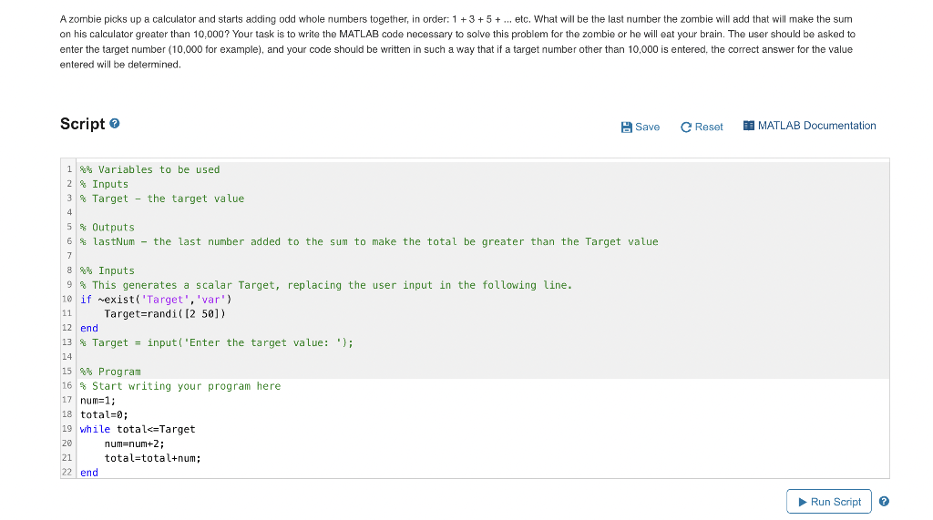 Need Help With This Matlab Script I Tried Coding It But Somehow I Am Getting Incorrect For Test Case 1 And 2 Also It 1