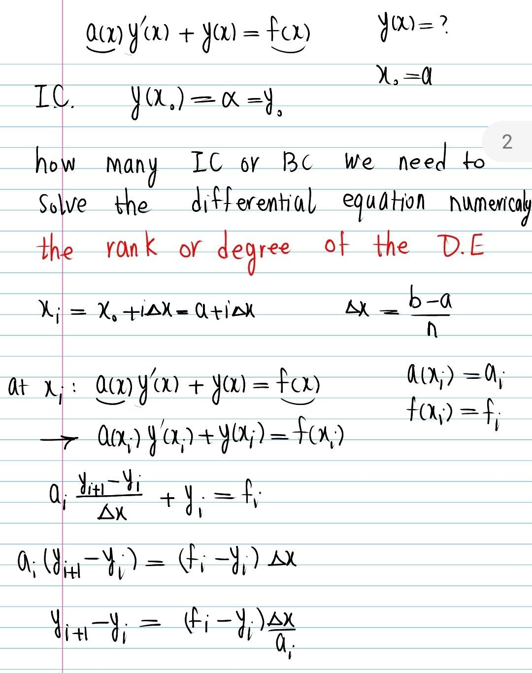 Project 3 Solve A Using Matlab Ic Differential Equation Optional Project A Bc Solve Using Matlab Differential Equation 5