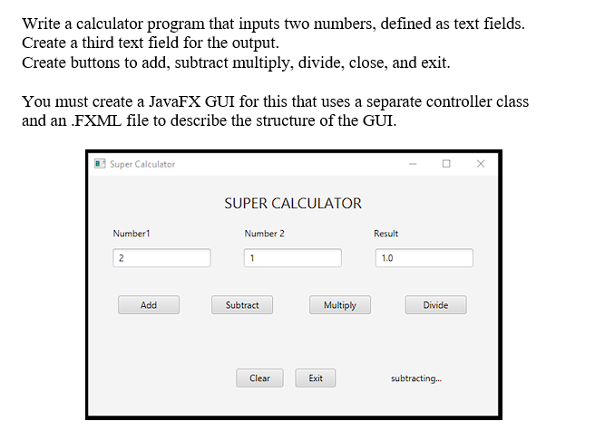 Give The Correct Answer Don T Copy Paste From Other Answers Else Thumbs Down Javafx 1
