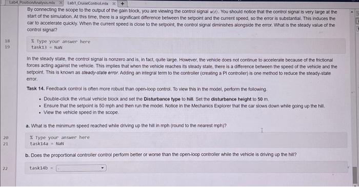 Control Strategies There Are Two Basic Strategies That Can Be Used For Cruise Control Open Loop Control And Feedback Co 9