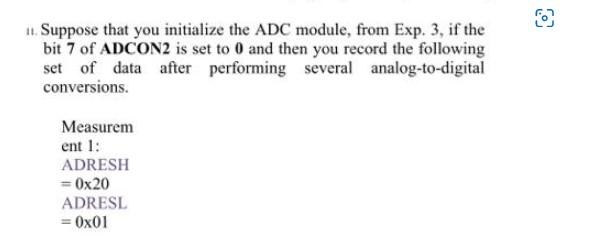 Explain How The Soluion Was Obtain Solution Only The Measurement 3 Is Differed Taken Reference Voltage As 3 3 Volts 1