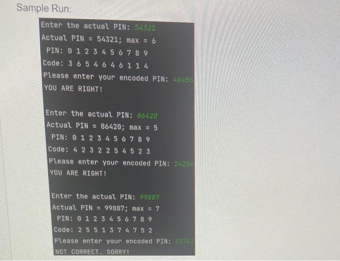 Encoding Passwords V1 0 In This Assignment You Will Review And Implement Loops Conditionals And A One Dimensional Arr 3