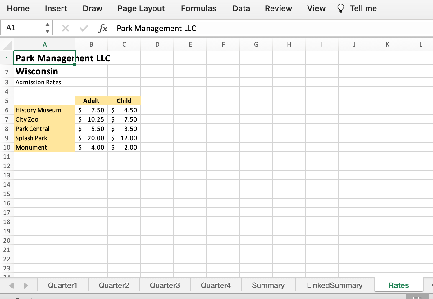 Assignment Instructions Step 1 2 3 Instructions Start Excel Downloaded And Open The Excel File Named Excel Ch07 Ps1 Par 6