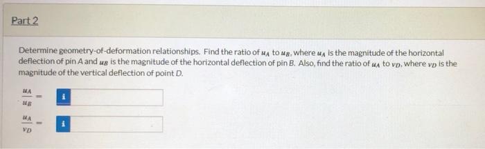 The Pin Connected Structure Shown In The Figure Consists Of A Rigid Bar Abcd And Two Aluminum Alloy E 70 Gpa Bars E 2