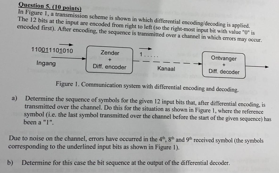 Electrical Engineering Course Telecommunications Can You Solve This Question 1
