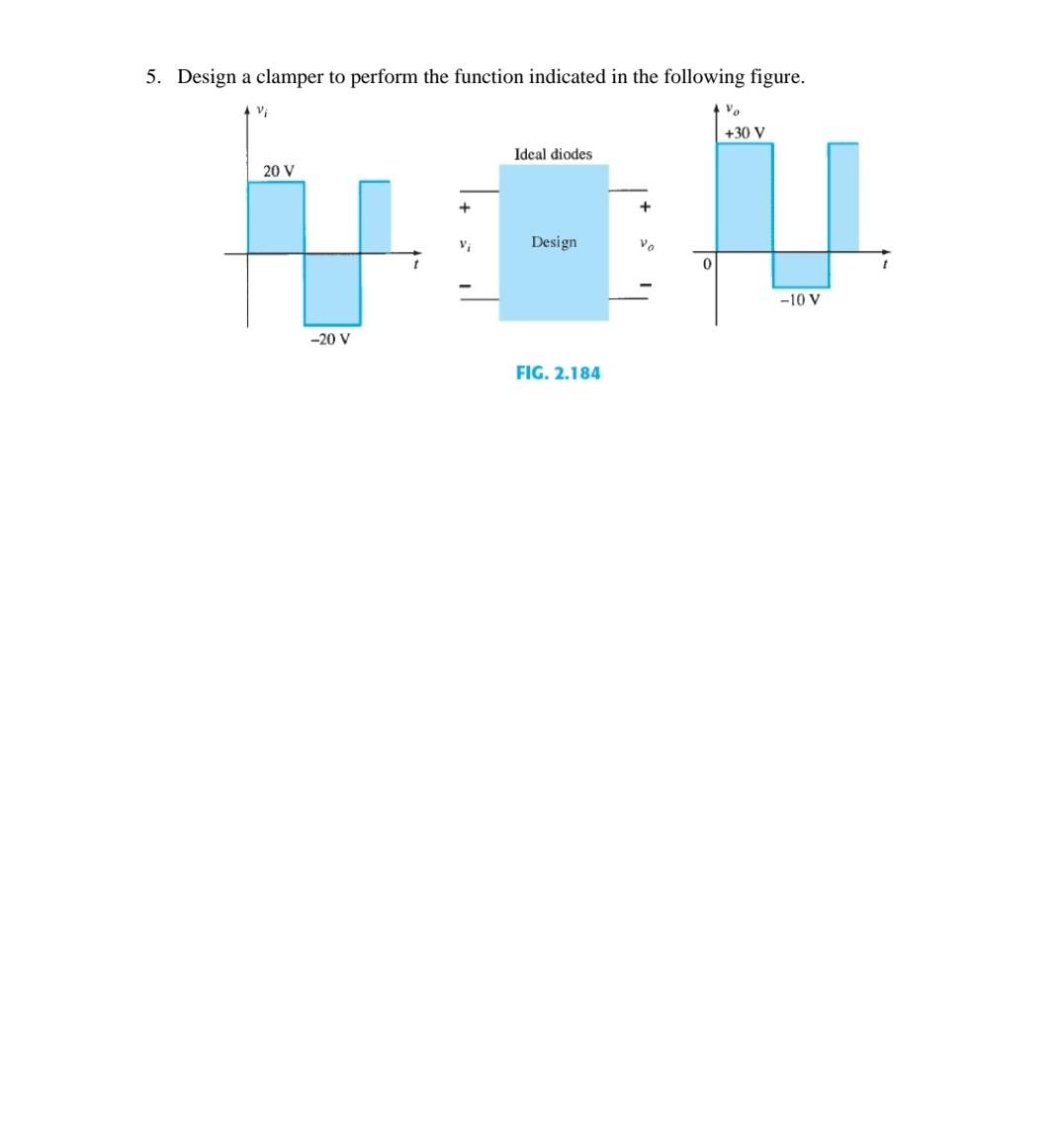1 Determine The Level Of Vo Of The Following Two Networks 12 V Si V 12 V 12 V Ge 100 V 100 V Assignment 2 Total Mar 2