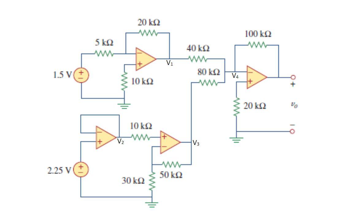 A What Are The Characteristics Of An Ideal Op Amp B Examine The Circuit Below Calculate The 1