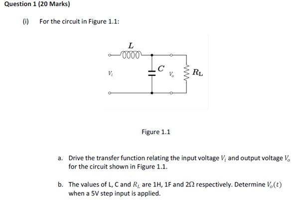 Please Answer All The Parts Of The Question 1