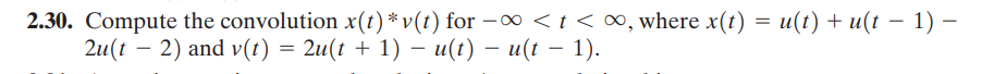 I Need Help To Solve This Step By Step And To Know Its Graphical Convolution 1