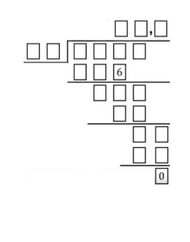 Q1 A The Figure Represents The Process Of Dividing A Number Consisting Of Four Places By A Number Consisting Of Two Pl 1