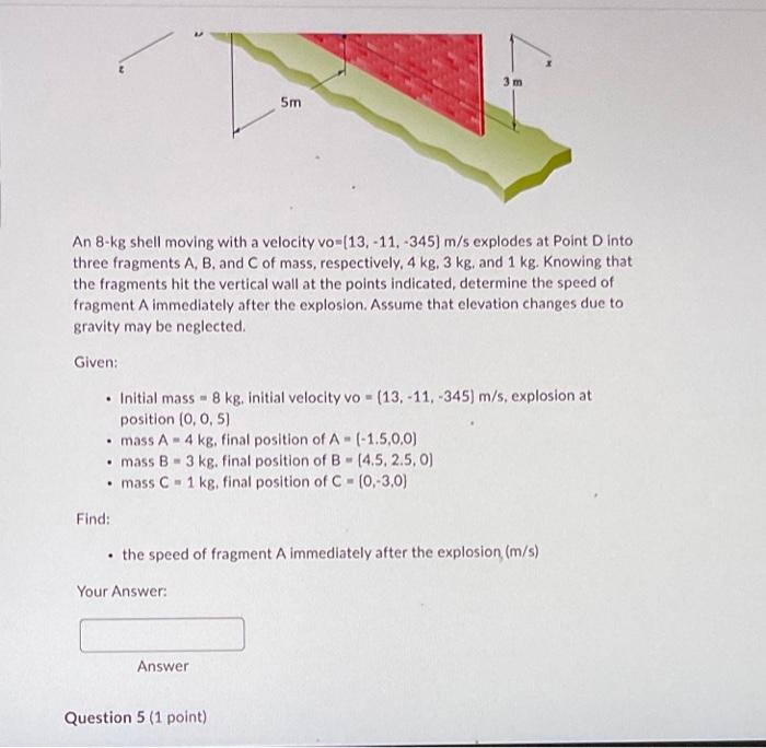 Mtotal Vo Mava Mbvb Mcvc Use Unit Vectors To Break Velocities Into Components Ta D Ta Td 1 5 0 0 0 0 5 Vax 4