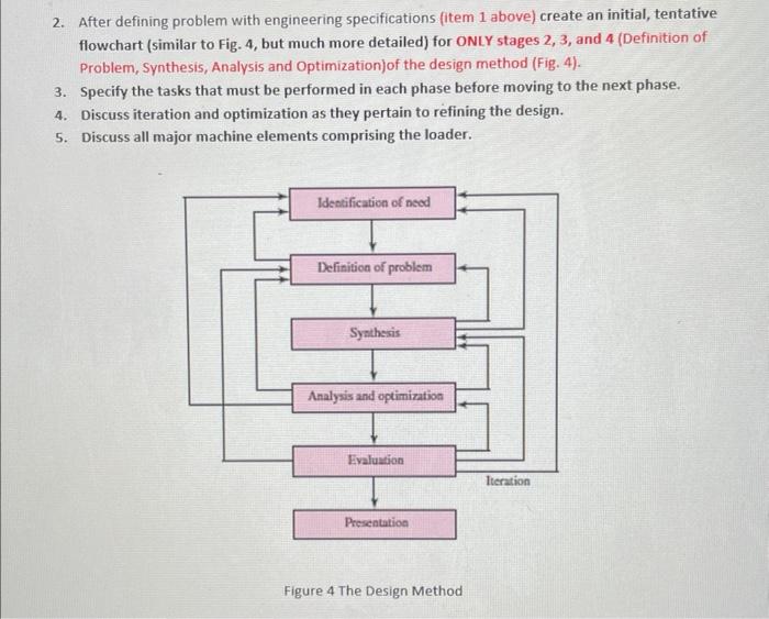 1 Develop A Reasonable Set Of Engineering Specifications Problem Definition Using The Information Given To You In Cha 2