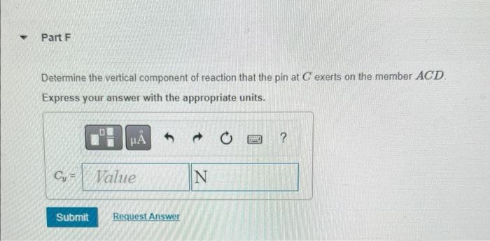 0 5 M 0 B X 1 M 0 7 M 100 Mm 1 Of 1 T Part A Determine The Horizontal Component Of Reaction That The Pin At A Exer 4