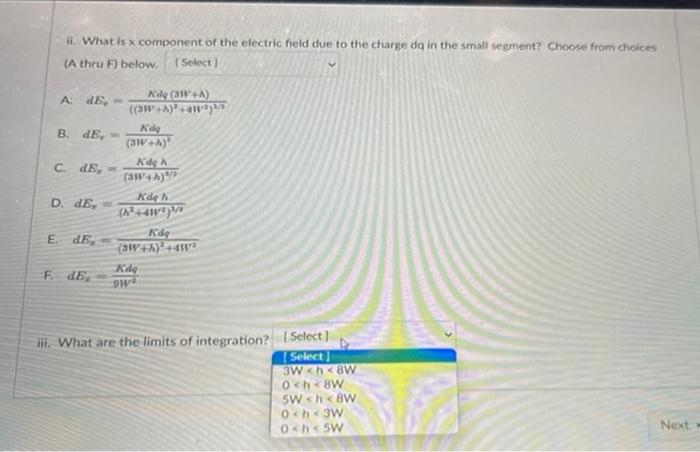 A Thin Rod Has Uniform Charge Per Tength Z The Distance Between Point A And Point 8 Is Sw And The Distance Between Poin 3