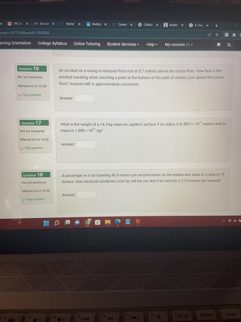 X Jpg To X M No Sub X Empt 1677156 Cmid 1954508 Arning Orientation College Syllabus Question 16 Not Yet Answered Marked 1