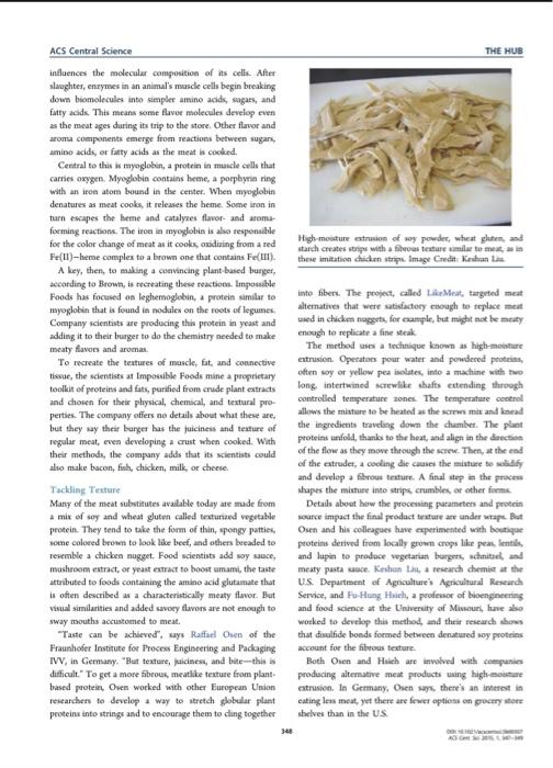 Part 3 Journal Article Critique Plant Based Meat Students Will Be Assigned One Of The Articles Fellet M A Fresh Ta 3