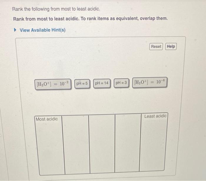 What Is The Ph Of An Aqueous Solution With H3o 6x10 12 M Express The Ph Numerically Using One Decimal Place View 3
