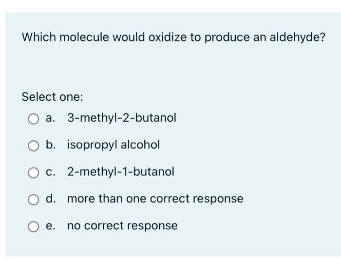 Answer And Explanation Please I Think This One Is B Butanone But Unsure 4