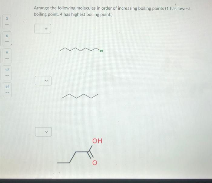 Match The Following Compound Names With The Corresponding Diagram Cis 3 Heptene 2 4 Heptadiene Trans 3 Heptene 1 3 He 2