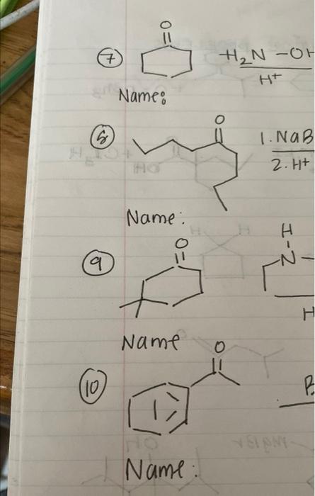 H 7 G 9 10 0 Name Name Name Name H N Oh Ht O O 1 Nab 2 Ht H 2 Sidny H B 1