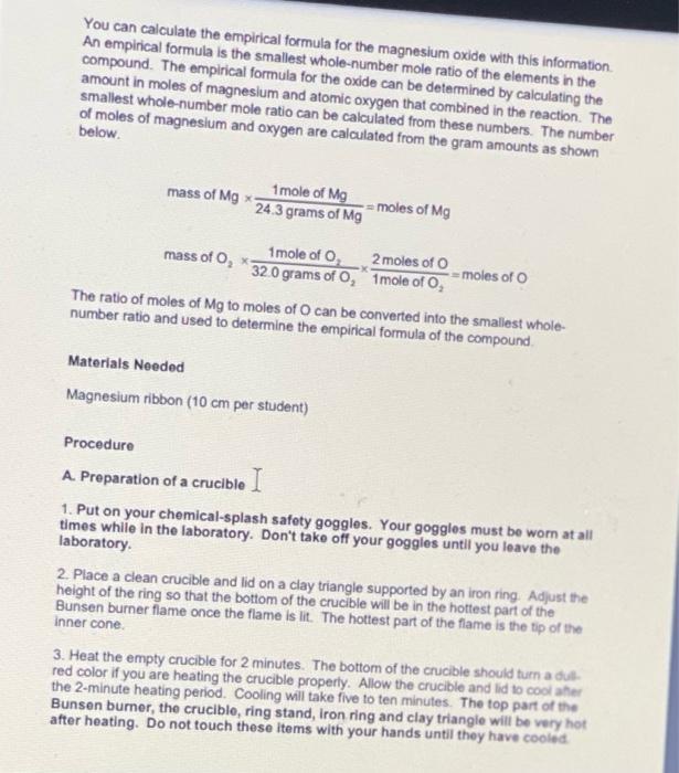 Complete This Laboratory Report Is In This Document Highlighted In Yellow Enter Your Answers And Information In The Ligh 2