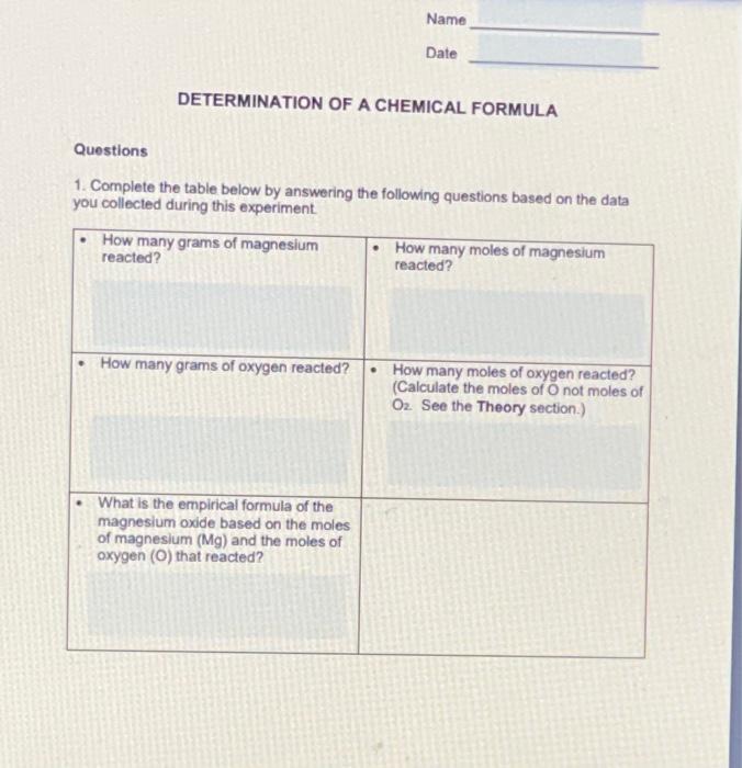 Complete This Laboratory Report Is In This Document Highlighted In Yellow Enter Your Answers And Information In The Ligh 6