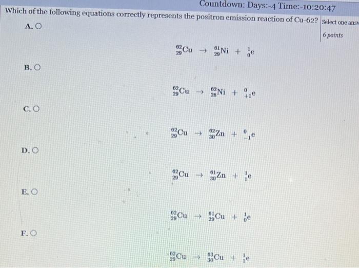 Match The Description To The Substance Involved In Nuclear Reactions Alpha Particle Beta Particle Gamma Ray Positron 6