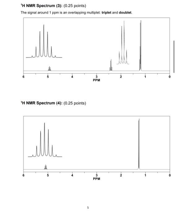 1 Predict The Multiplicity Of Each Signal In The Expected Proton Nmr H Nmr Spectrum For Each Of The Following Compou 5
