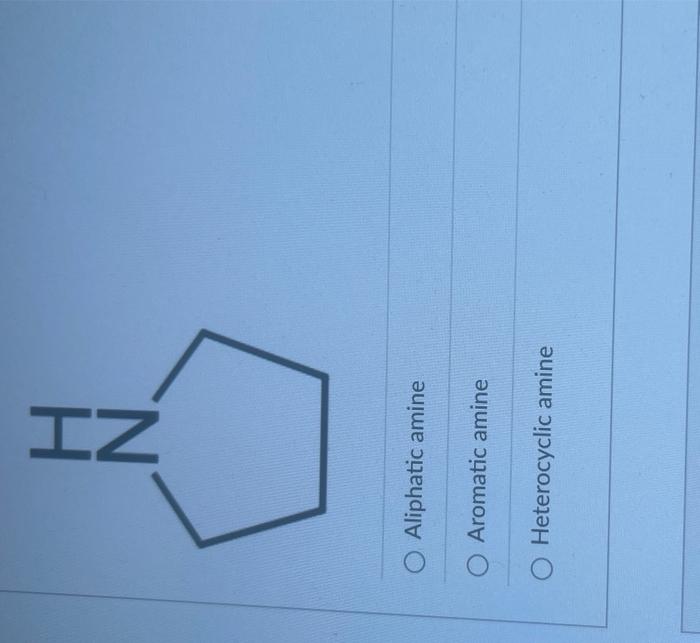 Question 8 What Is The Product S Of The Following Reaction Hn O H N H N Hci Name The Following Molecule O N D The 8
