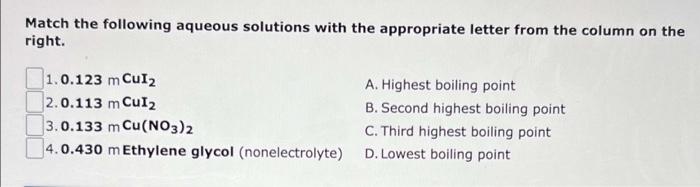 The Freezing Point Of Water H O Is 0 000 C At 1 Atmosphere Kr Water 1 86 C M In A Laboratory Experiment Student 2