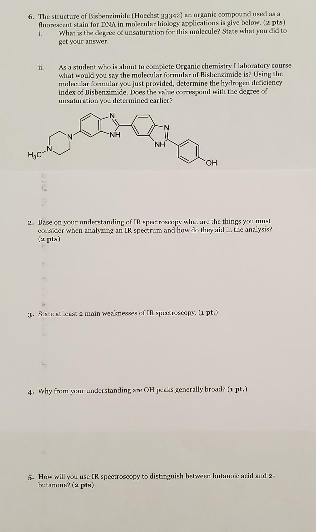 6 The Structure Of Bisbenzimide Hoechst 33342 An Organic Compound Used As A Fluorescent Stain For Dna In Molecular Bi 1