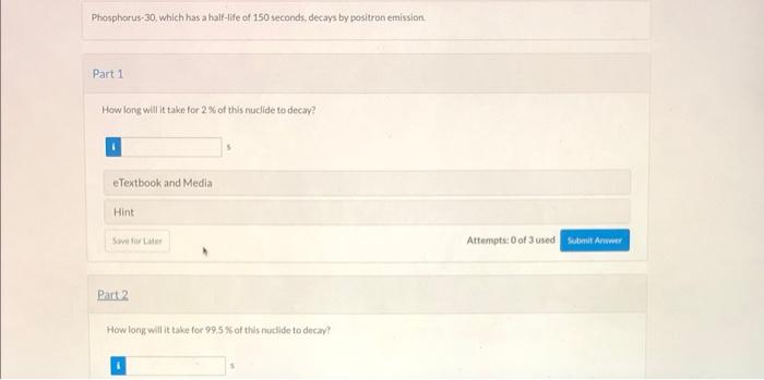 View Policies Current Attempt In Progress The Iron Isotope With 33 Neutrons Is Used In Medical Applications It Is A B E 4