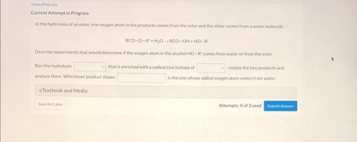 Question 21 Of 25 View Policies Current Attempt In Progress E Etextbook And Media Save For Later The Isotope 1311 H 3