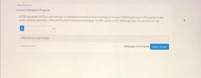 Question 21 Of 25 View Policies Current Attempt In Progress E Etextbook And Media Save For Later The Isotope 1311 H 4
