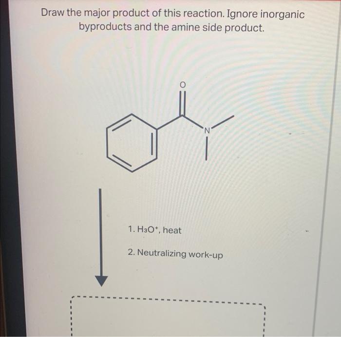 Draw The Products Of The Four Step Reaction Sequence Shown Below Ignore Inorganic Byproducts If The Reaction Results I 4