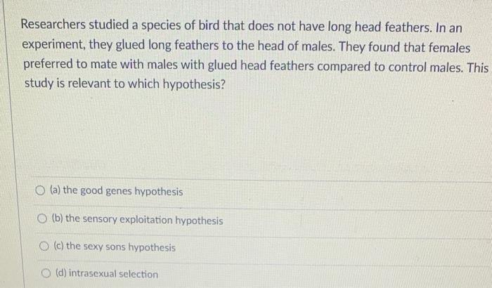 Question 10 2 5 Pts Imagine A Hypothetical Situation Where Different Populations Of Fruit Flies Breed On Different Host 4