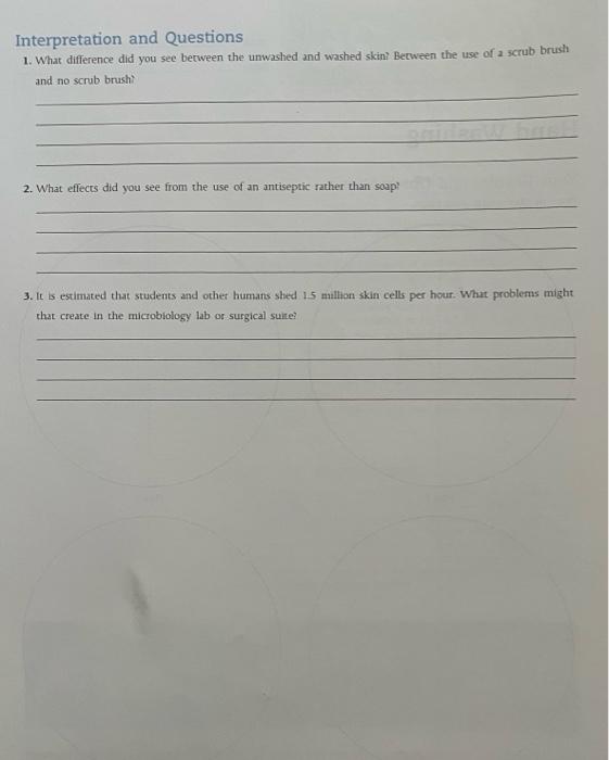 Tips For Success Students Should Not Wash Their Hands During The Day Before Beginning This Exercise If You Have A Dog 3
